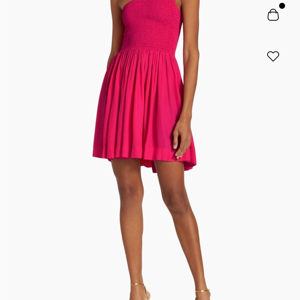 SWF Pink one shoulder dress👗